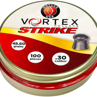 Hatsan USA HA90643 Vortex Strike Pellets 30 Cal Lead Domed 100 Pellets