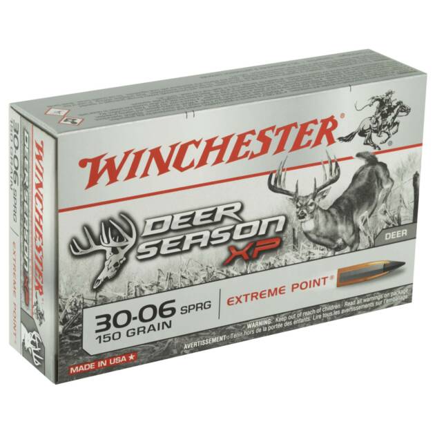 WINCHESTER DEER SEASON XP 30-06 150GR 20RD BOX 200RD CASE