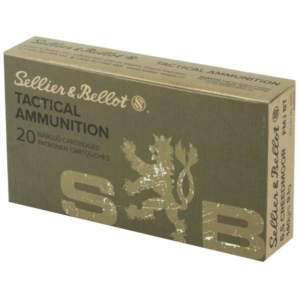 SELLIER & BELLOT 6.5 CRD 140GR FMJ 20RD BOX 25 BOXES PER CASE - Image 2