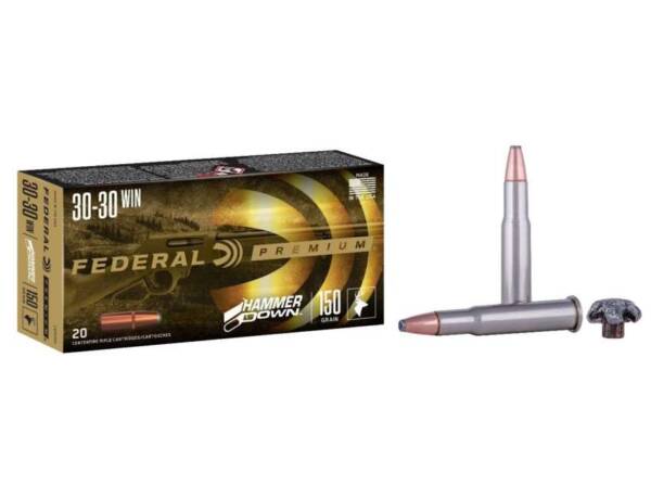 FEDERAL 3030 WIN 150GR HAMMERDOWN 20 RD/BX 10 BX/CS