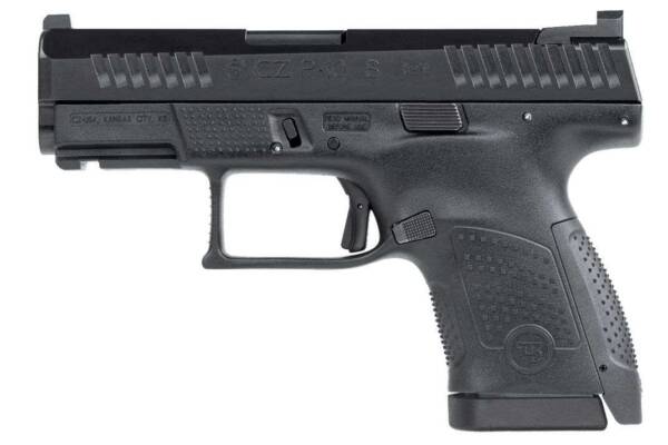 CZ P-10 S 9MM PISTOL BLACK FIXED SIGHTS, REVERSE MAG CATCH 2-12RD MAGS - Image 3