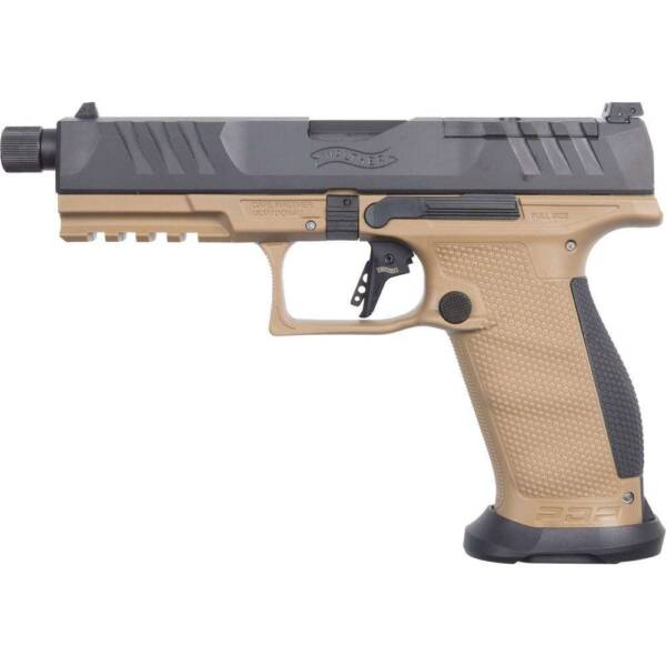 WALTHER PDP PRO SD FULL SIZE 9MM PSTL BLK/FDE 5.1" T.B. 3-18RD MAGAZINES - Image 3