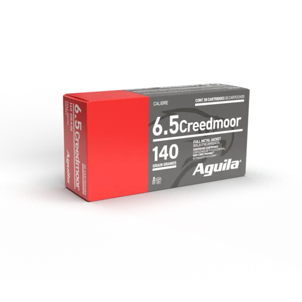 AGUILA 6.5 CREEDMOOR FMJBT 140GR 20RD BOX 25 BXS PER CS