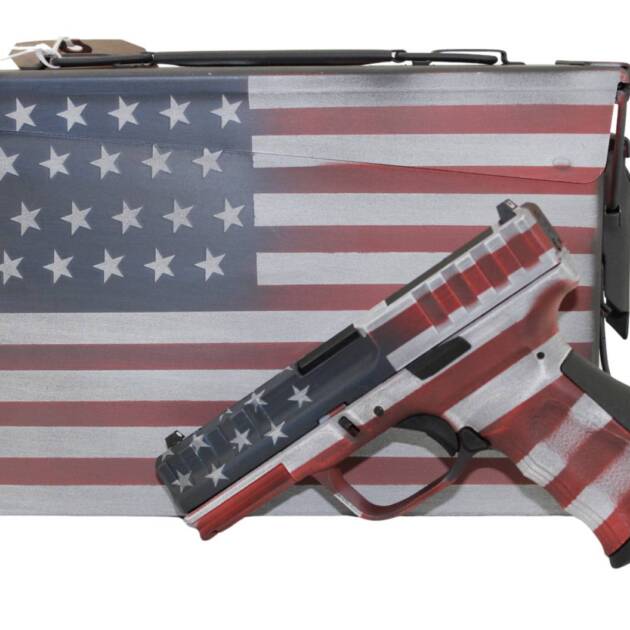 LAGACY CITADEL CP9 FLAG PSTL W/FLAG AMMO CAN