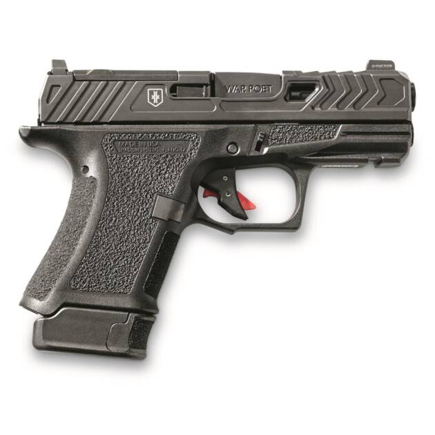 SHADOW SYST CR920 WAR POET 9MM 3.41" FLT UNTHRD BLK BARREL