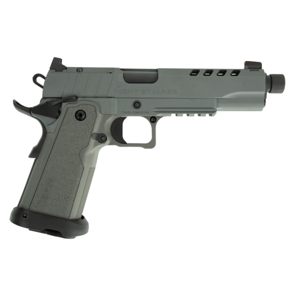 SDS TISAS IMPORTS 1911 B9R NIGHT STALKER DS GRY, 9MM DBL STACK 2-17RD