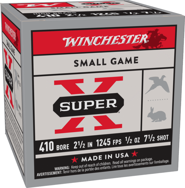WINCHESTER SPR-X HB GL 410 21/2 7.5 25RD BX 250RD CASE