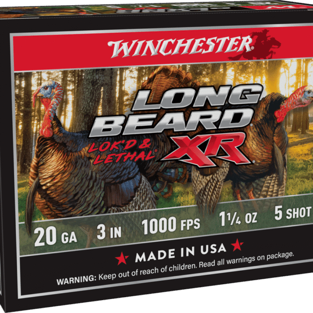 WINCHESTER LONG BEARD XR 20G 3" #5  1.25OZ 10RD 100RD CS