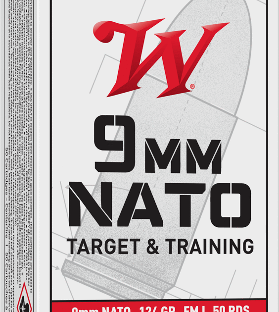 WINCHESTER 9MM 124GR FMJ 50RD BX 500RD CASE