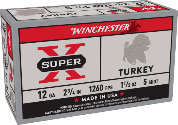 WINCHESTER SUPER X TKY LOAD 12G 23/4 11/2 #5