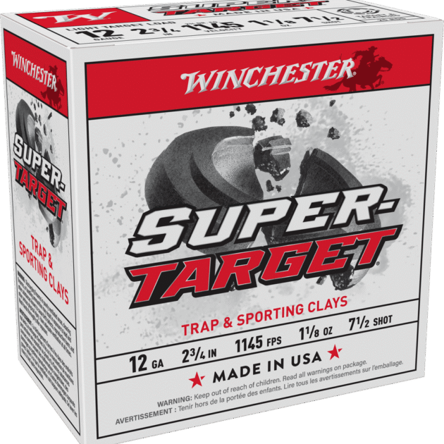 WINCHESTER SPR TRGT 12GA 1-1/8 7.5 SHOT 25RD BX 250RD CASE