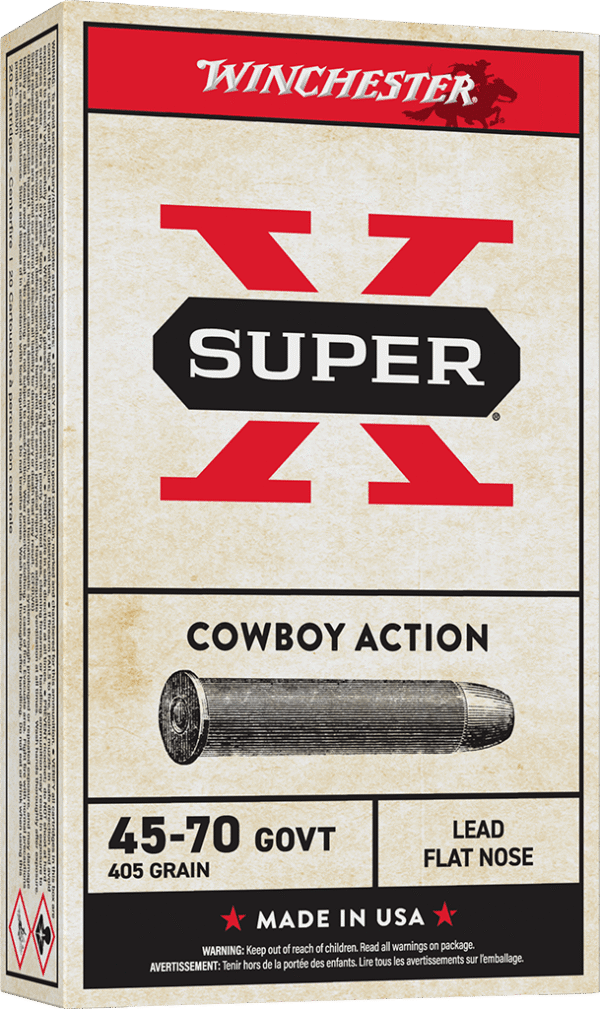 WINCHESTER SPR-X COWBOY 45-70GVT 405GR LFN 20RD BX 200RD CS