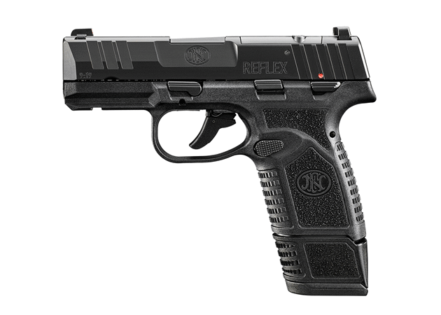FN REFLEX MRD MS 9MM BLACK PSTL 3.3" 1-11RD 1-15RD