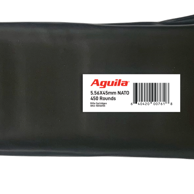 AGUILA 556 55GR FMJ 450RD BATTLE PACK 5 BATTLE PACKS PER CASE