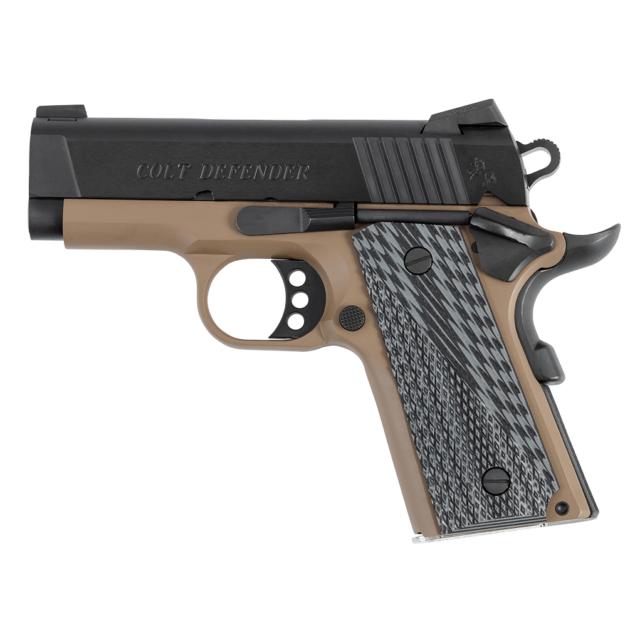 COLT 1911 DEFENDER 45ACP 3" 7RD+1 FDE