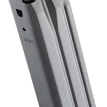 SPRINGFIELD ARMORY 9MM 17RD ECHELON MAG - Black STAINLESS STEEL (SILVER) Stainless Steel