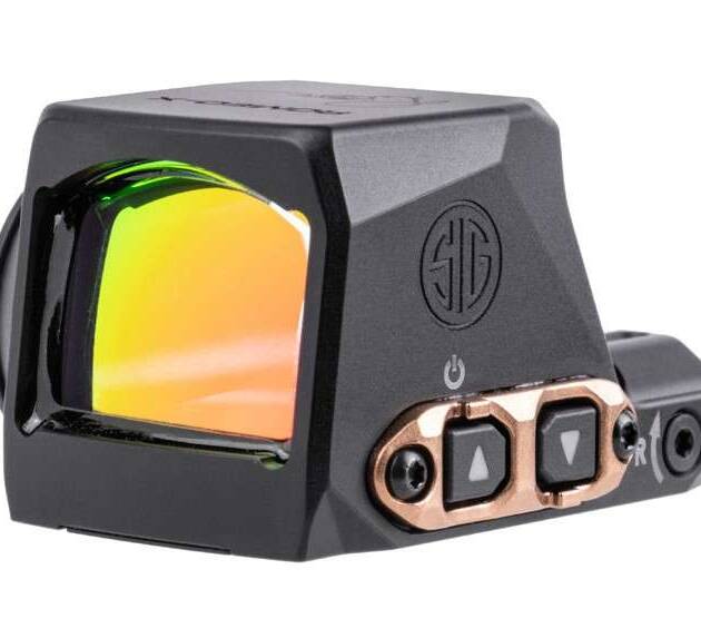 SIG SAUER ROMEO X REFLEX OPEN, COMPACT FOOTPRINT, CIRCLE DOT ROSE