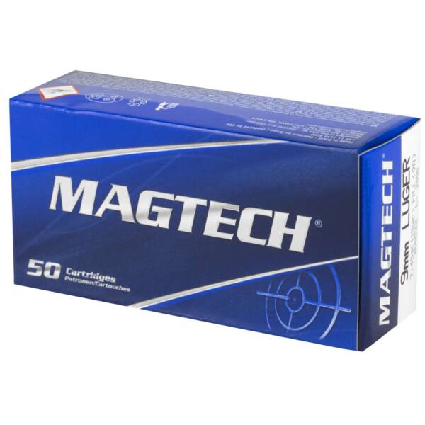 MAGTECH 9MM LUGER 115GR FMJ 50RD BOX 20 BOXES PER CASE - Image 2