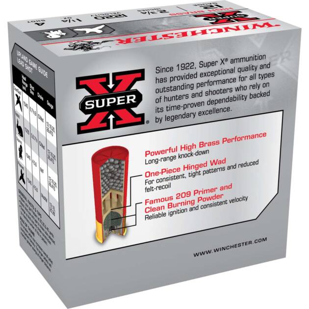 WINCHESTER SPR-X 12GA 23/4 11/4OZ#4