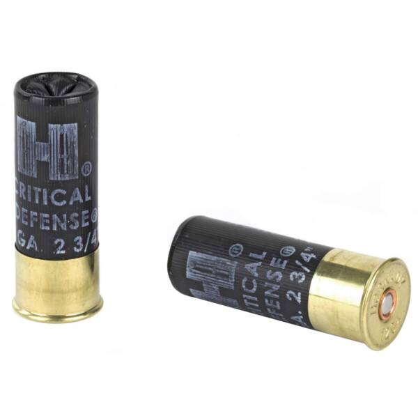 HORNADY CRITICAL DEFENSE 12GA 00BK 23/4 8PEL 10RD BX 100RD CASE - Image 3