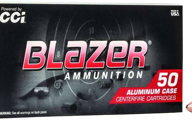 CCI 9MM LUGER 115 GR FMJ BLAZER 50 RD/BX 20 BX/CS