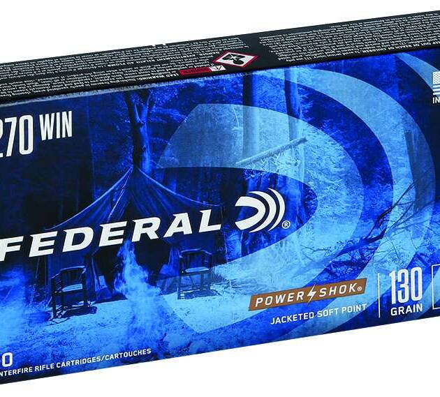 FEDERAL 270 WIN 130GR POWER-SHOK SP 20 RD/BX 10 BX/CS
