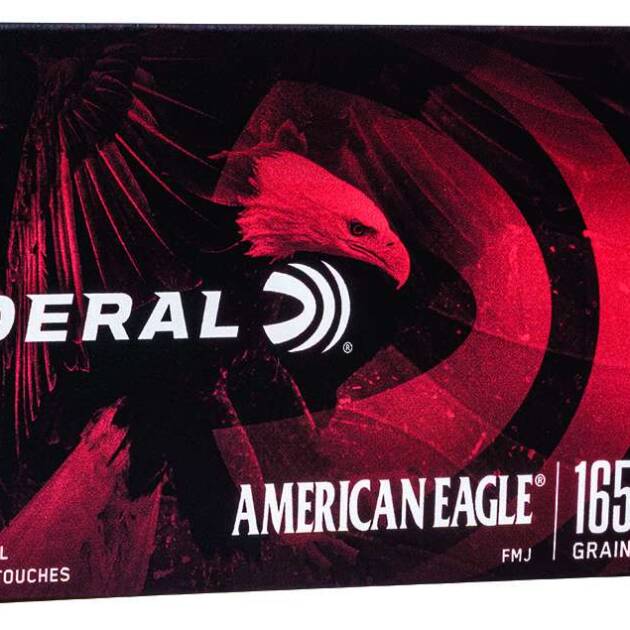 FEDERAL 40 S&W 165GR FMJ BALL 50 RD/BX 20 BX/CS