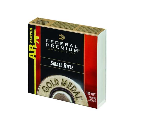 FEDERAL SMALL RIFLE PRIMER AR 100 RD/BX 1000RD/BRICK 5 BRICK/CS