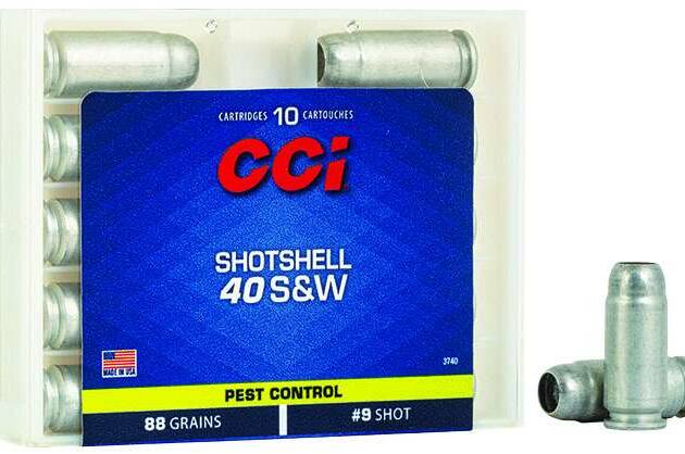 CCI 40 S&W SHOTSHELL 10 RD/BX 20 BX/CS