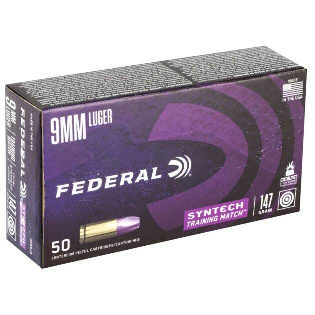 FEDERAL AE 9MM 147G SYNTEC MTCH TSJ