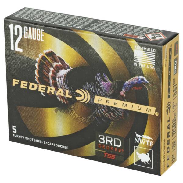 FEDERAL 12GA 3-1/2"   2OZ   5, 6, 7 SHOT  1250 FPS   5 RD/BX 10 BX/CS - Image 2