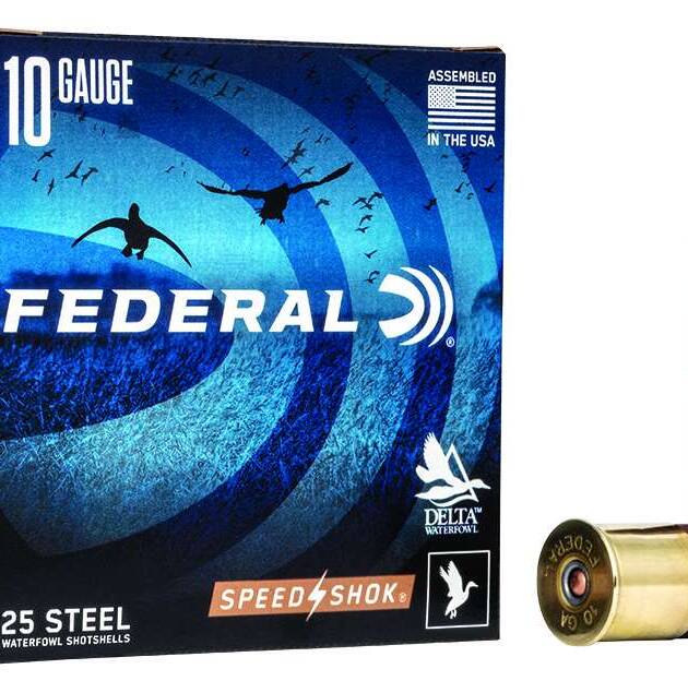 FEDERAL 10GA 3-1/2" 1-1/2OZ BB 25 RD/BX 10 BX/CS
