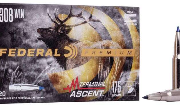 FEDERAL 308 WIN 175 GR TERMINAL ASCENT 20 RD/BX 10 BX/CS
