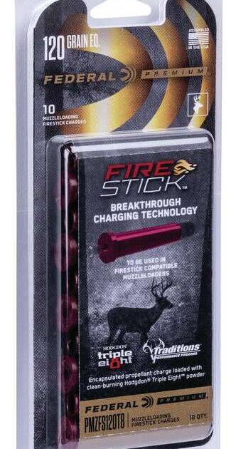 FEDERAL 120GR FIRESTICK TRIPLE 8 10 RD/BX 10 BX/CS