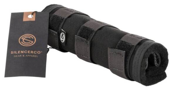 SILENCERCO SUPPRESSOR COVER 7.5" BLACK HIGH TEMPERATURE