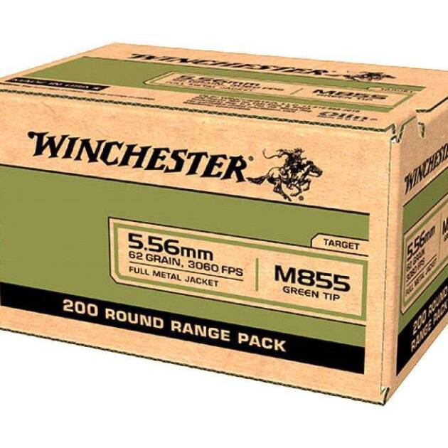 WINCHESTER LC USA 5.56 M855 200RD FMJ