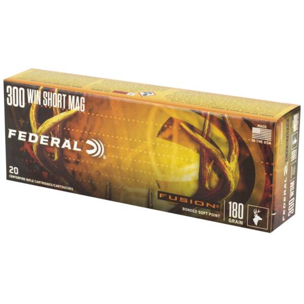 FEDERAL 300 WSM 180GR FUSION 20 RD/BX 10 BX/CS - Image 2