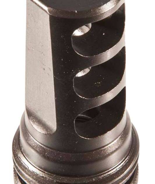 SILENCERCO ASR MUZZLE BRAKE 1/2x28 .223CAL