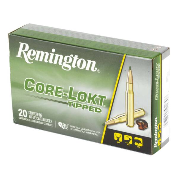 REMINGTON RT270WA 270 WIN 130GR CORE-LOKT TIPPED 20 RD/BX 10 BX/CS - Image 2