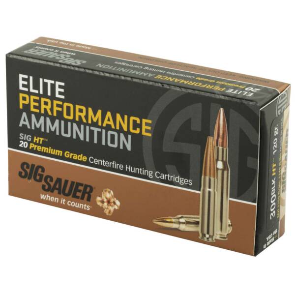 SIG SAUER ELITE HUNTING 300 BLK HT 120GR 20RD - Image 2