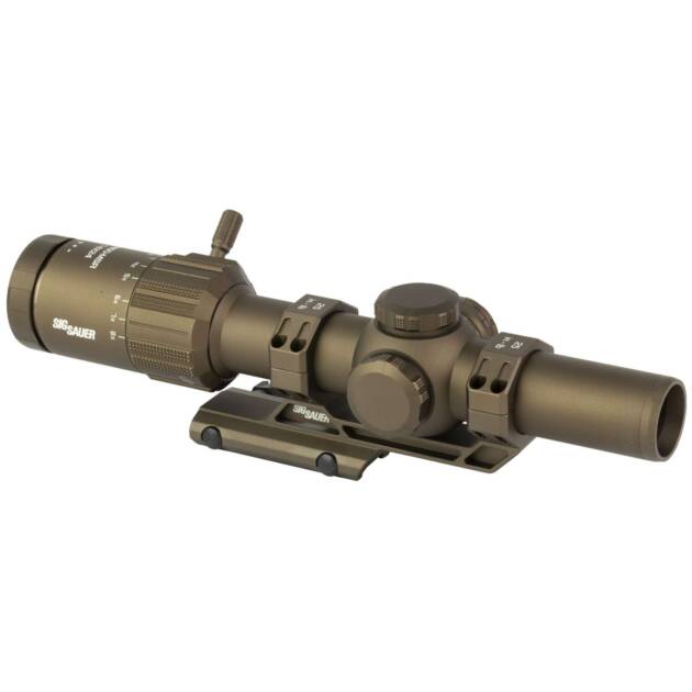 SIG SAUER TANGO MSR FDE 1-8X24 30MM ILLMNTD BDC W/ MOUNT