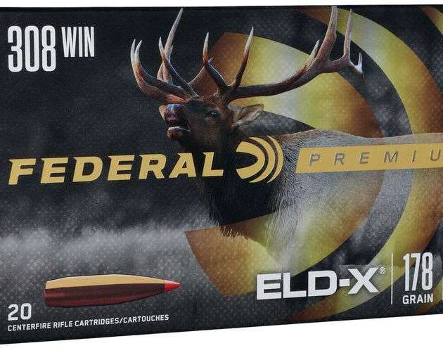 FEDERAL 308 WIN 178 GR ELD-X 20 RD/BX 10 BX/CS