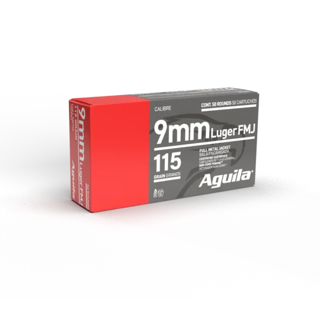 AGUILA 9MM FMJ 115GR 50RD BOX 20 BXS PER CS