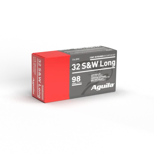 AGUILA 32 S&W LNG FMJ 98GR 50RD BOX 20 BXS PER CS