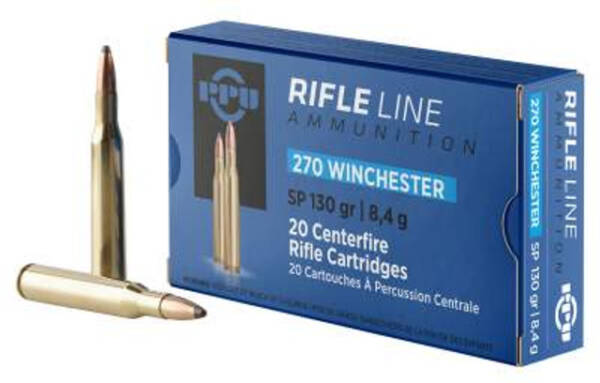 PPU 270 WIN 130GR SP 20RD BOX 10 BOXES PER CASE