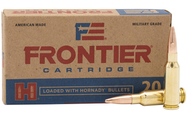 HORNADY FRONTIER 6.5 GRENDEL 123GR 20RD BX 200RD CASE