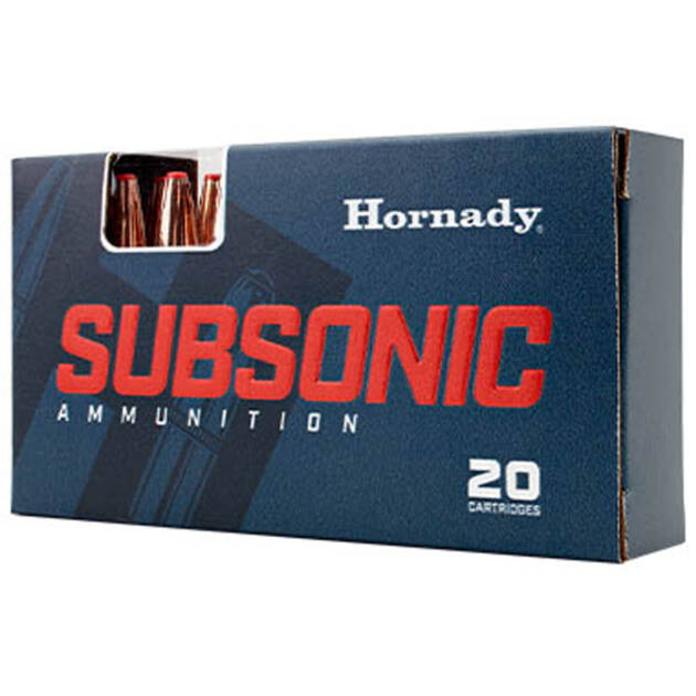 HORNADY SUBSONIC X 30-30 WIN 175 GR 20RD BX 200RD CASE