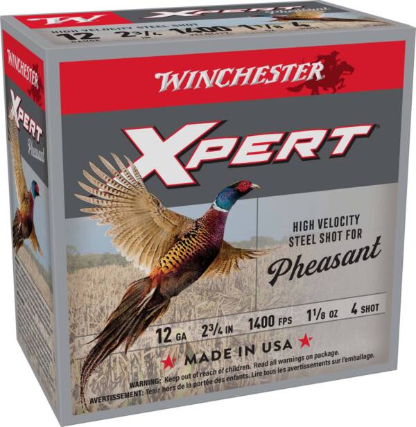 WINCHESTER 12G 2 3/4" 1-1/8OZ XPERT HV STL PHEASNT 25RD