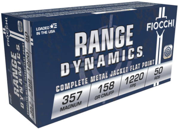 FIOCCHI 357MAG 158G CMJFP 50RD BX 1000RD CS