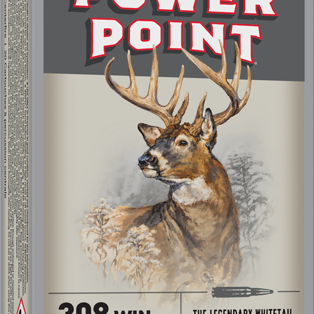 WINCHESTER POWER POINT 308WIN 180GR 20RD BX 200RD CASE
